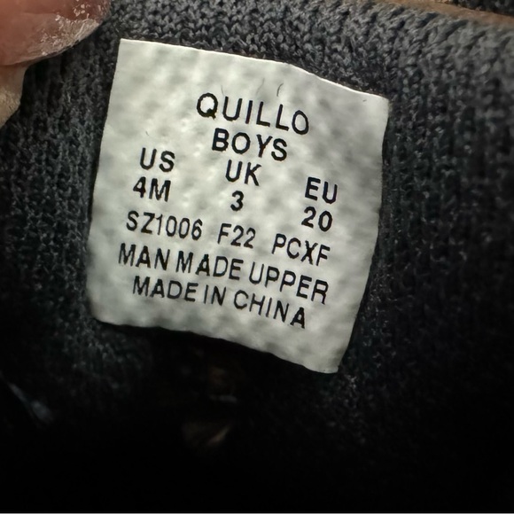 🎲 Surprize by Stride Rite Baby Quillo Boots Brown Navy Blue Sz 4M machine wash - Picture 8 of 9